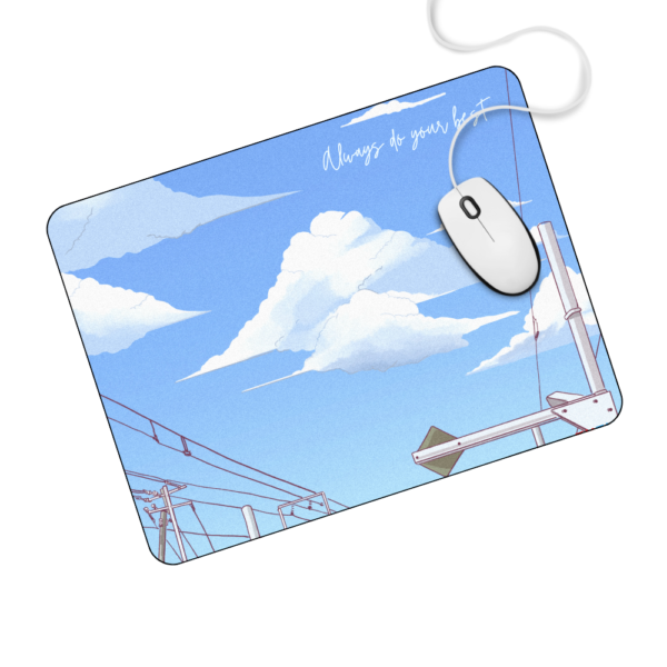 TAOTAO Mousepad – Japan Sky View Image Printed Rubber Mousepad for Computer | Stunning, Durable, and Non-Slip