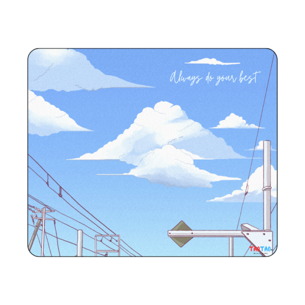 TAOTAO Mousepad – Japan Sky View Image Printed Rubber Mousepad for Computer | Stunning, Durable, and Non-Slip - Image 2