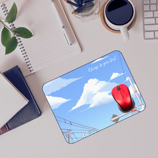 TAOTAO Mousepad – Japan Sky View Image Printed Rubber Mousepad for Computer | Stunning, Durable, and Non-Slip - Image 3